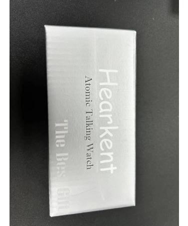 HORKENT Atomic Digital Talking Watch - German-speaking Radio-Controlled Big Numbers for Seniors & Visually Impaired - Stylish Black - Buy Online on GoSupps.com