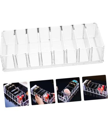 Beavorty 2 Pcs 8 Acrylic Makeup Rack Acrylic Display Risers Beauty Care Holder Nail Polish Lipstick - Buy Online on GoSupps.com