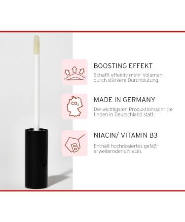 Nutrakiss Lip Plumper Classic | Natural Lip Booster with Niacin | Liquid Lipstick for Full Lips | 5ml | Buy Online in Germany - Buy Online on GoSupps.com