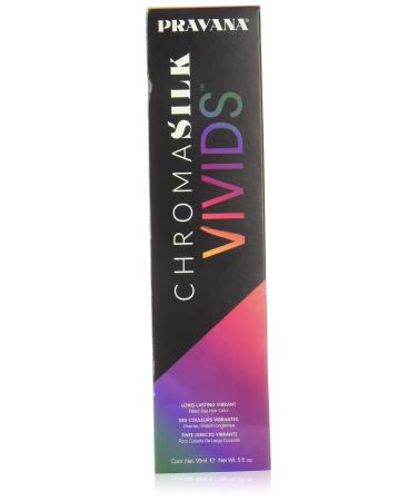 Pravana Chromasilk Vivids Long-Lasting Vibrant Color Magenta for Unisex Hair Color  3 Ounce