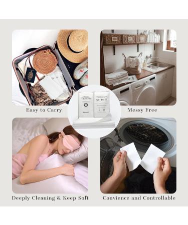 Promeed Silk Detergent Sheets - Eco-Friendly Plastic-Free Delicate Laundry Wash for 60 Loads | Gentle Fresh Linen Scent Space Saving & Easy to Carry - Buy Online on GoSupps.com
