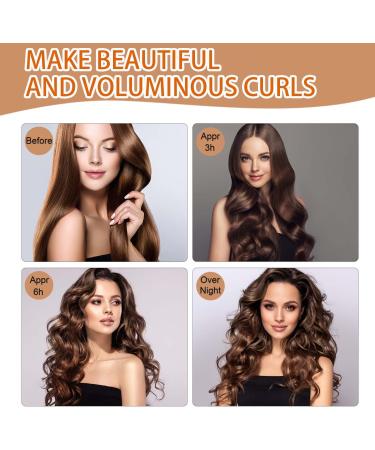 Hair Curler No Heat 3PCS Hair Curlers Hair Styling Tools Heatless Hair Curler Rods with Hook No Hot Rollers Overnight Blowout No Heat Hair Curlers Hair Rollers for Women Long Hair (Pink) - Buy Online on GoSupps.com