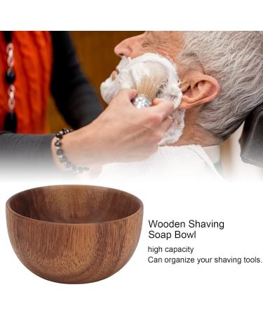 Shop Large Capacity Wood-Shaving Shell & Foaming Balm Container for Men | Portable Shaving Cream Holder for Salons - International Shipping Available - Buy Online on GoSupps.com
