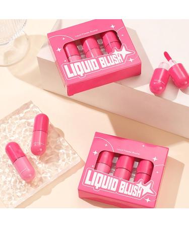 Liquid Blush Makeup Cream Blush Long-lasting liquid blush highlighter for high pigment color and creates a soft finish - Buy Online on GoSupps.com