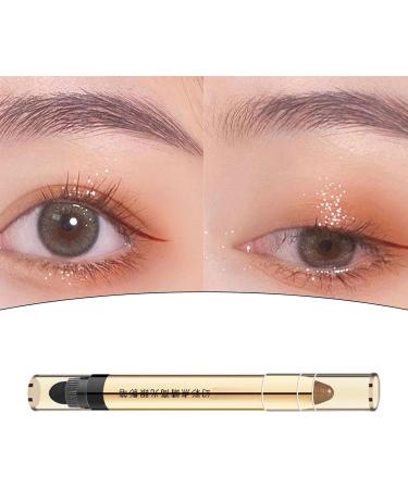 Esquirla Double Head Eyeshadow Pen Eye Makeup Beauty Cosmetics Tool Glitter Matte Pearlescent Eye Shadow Pen for Beginners Style A - Buy Online on GoSupps.com