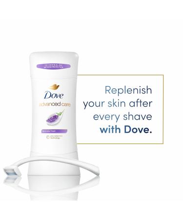 Dove Advanced Care Antiperspirant Deodorant Stick Lavender Fresh - 72 Hour Odor Control & All Day Sweat Protection for Soft Underarms (2.6 oz) - Skin Barrier Repair After Shaving - Buy Online on GoSupps.com