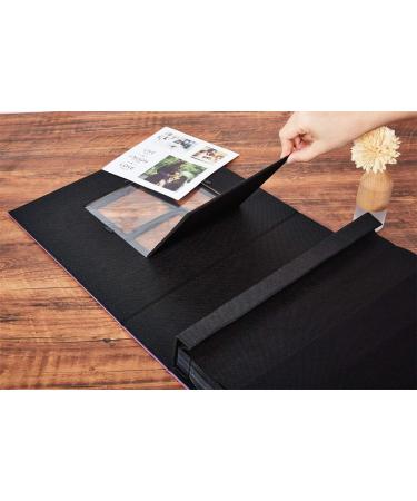 Artmag Photo Album 4x6 - Extra Large Capacity Leather Cover - Holds 1000 Horizontal & Vertical Photos - Black Pages - 1000 Pockets - Wedding & Family Memories - Buy Online on GoSupps.com
