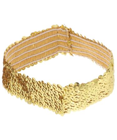 Lurrose Green Sequin Headband for Women & Girls - 1pc Gold Size 1 - Stylish Hair Accessory for Any Occasion - Buy Online on GoSupps.com