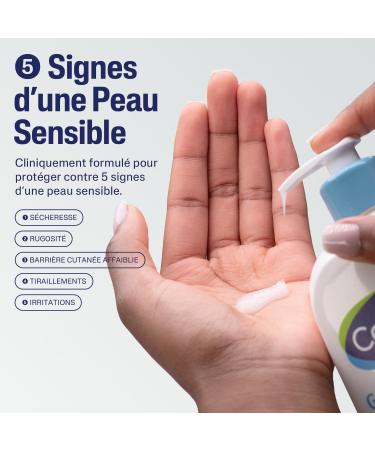 Cetaphil lotion nettoyante 470ml lotion nettoyante visage et corps peaux sensibles s ches normales Niacinamide Panth nol et de la Gyc rine hydratante sans savon - Buy Online on GoSupps.com