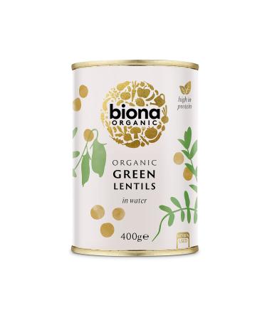 Biona Biona Organic green lentils in water 400g