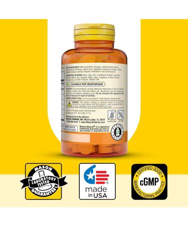 MASON NATURAL Relax & Sleep Dietary Herbal Supplement with Valerian Root & Passiflora Extract 3 Month Supply 1 Pack - Buy Online on GoSupps.com