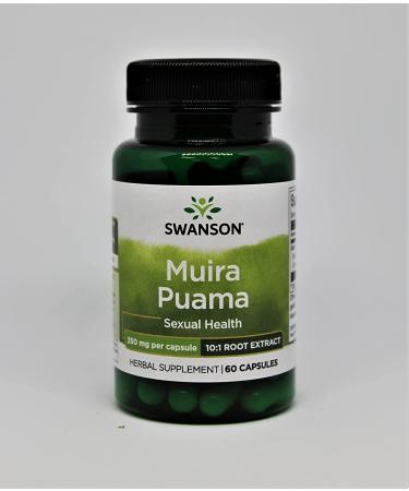 Swanson Muira Puama Extract (10:1) 250mg - 60 Capsules - Buy Online on GoSupps.com