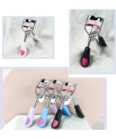 Wyfcr Silicone Compensation Pillow Eyelash Pliers - Painless Makeup Tool for Perfectly Curved Eyelashes | High-Quality Carbon Steel 4-Part Design - International Shipping - Buy Online on GoSupps.com