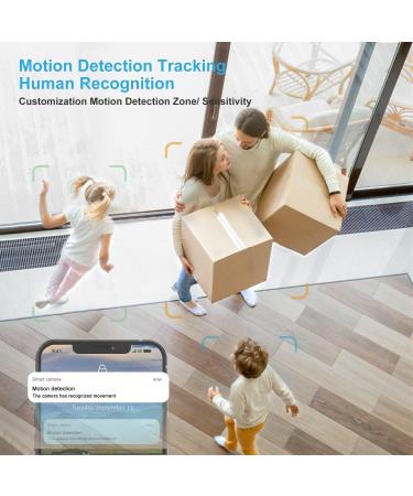 litokam Little Elf Indoor Security Camera 1080P Baby Monitor with Phone App, WiFi IP Camera, Night Vision, 2-Way Audio, Motion Detection - 2 Pack White | Compatible with Alexa - Buy Online on GoSupps.com