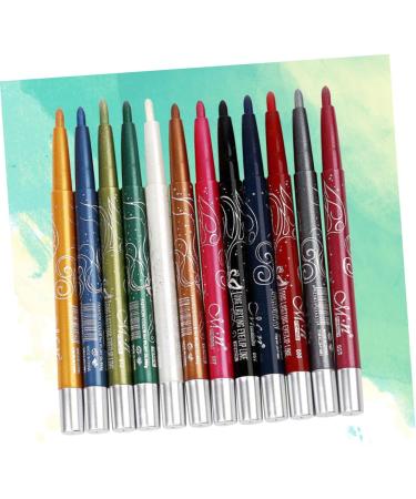 SOESFOUFU 12 Pcs Eyeshadow Pen Eyeliner Women Cosmetic Pen Waterproof Eye Shadow Pen - Buy Online on GoSupps.com