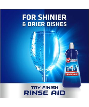 Bundle of Finish Ultimate Plus Infinity Shine Dishwasher 73 Tablets Bundle 1 Dishwasher Freshener 4ml 1 x Rinse Aid 400ml - Buy Online on GoSupps.com
