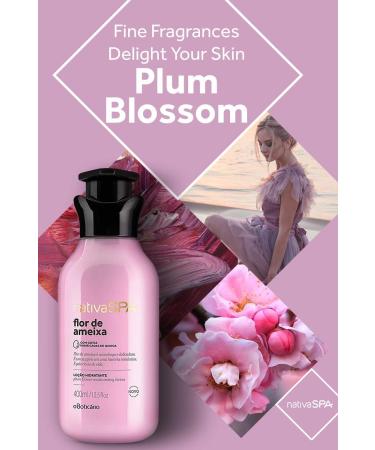 Nativa Spa Fleur Plum Moisturizing Lotion 400ml - Buy Online on GoSupps.com