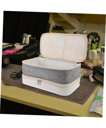 Mikinona Travel Storage Bag Curling Iron Hair Curlers Tote Bag Organizer Hairdryer Toolkit White Hair Dryer - Buy Online on GoSupps.com