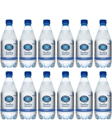 Crystal Geyser Natural Sparkling Spring Water, Unflavored, 12 Pack, 18 oz Bottles, No Artificial Ingredients or Sweeteners, Carbonated, Non GMO Pure, light and crisp