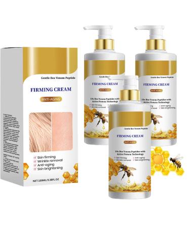 homomdy Anti-aging firming cream bee venom firming cream restores skin elasticity wrinkle reduction moisturizing and lifting cream natural anti-wrinkle (3 pcs)