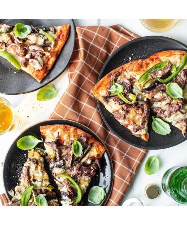 Cottage Delight - Passion For Pizza - Roast Garlic & Red Pepper Pizza Drizzle 100ml - Garlic Balsamic Pizza Glaze 100ml - Basil Pesto Pizza Drizzle 100ml - Buy Online on GoSupps.com