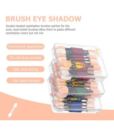 Minkissy 30-Pack Double-Sided Eyeshadow Pens | Makeup Brushes & Tools for Women | Disposable Eye Flap Brush Applicators - Buy Online on GoSupps.com