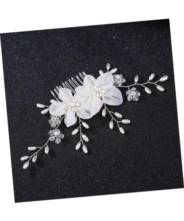 FRCOLOR Set of 3 Wedding Headpieces Wedding Hair Accessories Hair Accessories for Wedding Hair Combs for Brides Bridal Headbands Crystal Comb Accessories Headpiece White - Buy Online on GoSupps.com