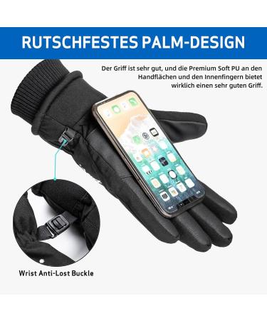 Shop Waterproof Winter Gloves for Men & Women | Touchscreen Windproof & Reflex Strips Perfect for Skiing Biking & Outdoor Activities - Buy Online on GoSupps.com