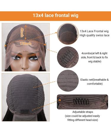 Nadula Short Straight Asymmetrical Bob Wig | 100% Unprocessed Brazilian Virgin Hair | 13x4 Lace Front | Pre Plucked with Baby Hair | 12 150% Density Lace Frontal Bob Wig - Buy Online on GoSupps.com