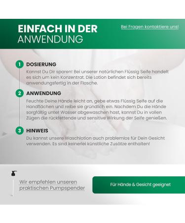  BIOHY BiOHY Liquid Soap (9 x 1 Liter) | Skin-friendly moisturizing & liquid hand soap | PHOSPHATE-FREE | Odorless hygiene | Also suitable for the face | Without perfume & dyes - Buy Online on GoSupps.com