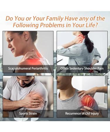 Compression Shoulder Brace for AC Joint & Rotator Cuff Support - Adjustable Stability Sleeves for Men & Women (Medium Left Shoulder - Buy Online on GoSupps.com