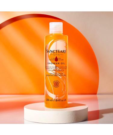 Sanctuary Spa Shower Oil - Natural Vegan & Cruelty-Free 250ml | Best International Shipping - Buy Online on GoSupps.com