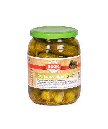 Hook HOOK - Auber cucumber 6 x 670g glass