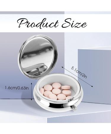 Sibba Portable Pill Organizer - Multifunctional Moisture-Resistant Travel Medicine Case for Vitamins & Fish Oil - Starry Sky Design - Buy Online on GoSupps.com