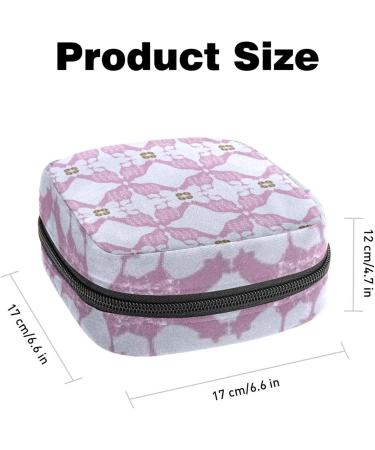 Nordic Animal Period Pouch - Portable Tampon Storage Bag for Sanitary Napkins - Feminine Product Organizer & Holder - First Period Gifts for Teen Girls - School & Travel Accessory - Multicolored - Buy Online on GoSupps.com