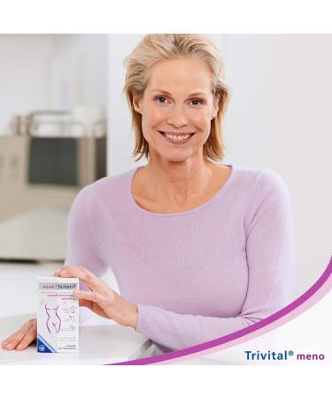 Buy TRIVITAL Meno - Vegan Hormonal Balance & Vitality Supplement | Lactose-Free Gluten-Free 56 Capsules - Buy Online on GoSupps.com