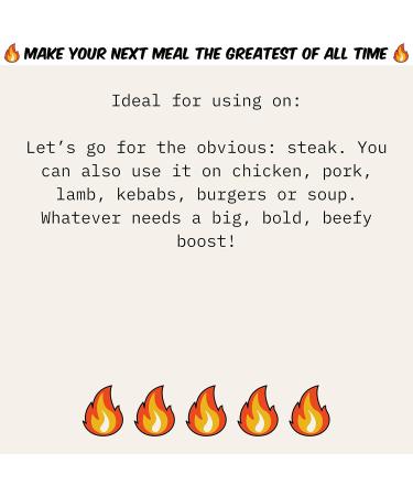 Steak Seasoning Blend - 75g Shaker. Elevate your steak game with this premium spice blend. Handcrafted Seasoning. - Buy Online on GoSupps.com