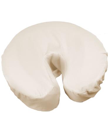 Tranquility Microfiber Massage Face Rest Covers 10 Pack - Natural 10 Count (Pack of 1) Natural