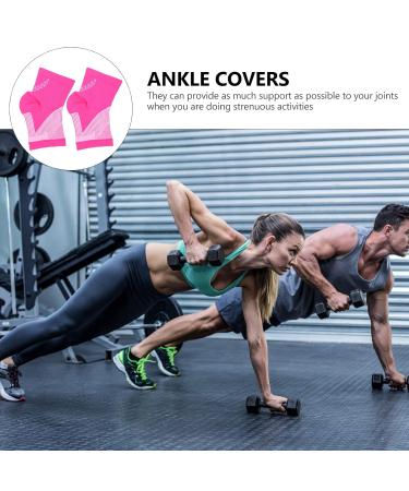 Healifty 3 Pairs Ankle Support - Sprained Ankle Sleeves & Heel Support AFO Socks | Anti-Sprain & Arch Support Braces | Pink M - International Shipping Available - Buy Online on GoSupps.com