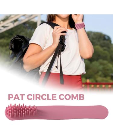 Buy Generic Scalp Massage Brush | Long Handle Soft Hair Combing for Men & Women | Gentle Scalp Care | Rose Color - Buy Online on GoSupps.com