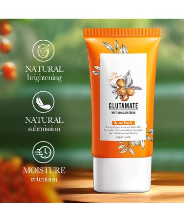 Cr me claircissante Multi-actions L'argousier Et Glutamate Hydratation Intense Texture L g re Pour Une Peau Douce Et Lumineuse Pour Tous Types De Peau (2 PCS) - Buy Online on GoSupps.com