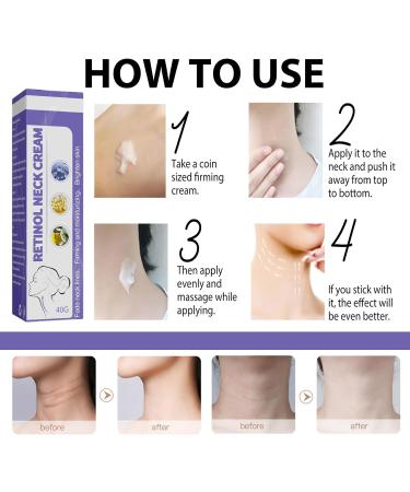 Neck Firming Anti Wrinkle Cream Skin Strengthen Tightening Cream Reduce Neckline Anti-Aging Lifting Sagging Moisturizer Repair Crepe Sagging for Neck - Buy Online on GoSupps.com