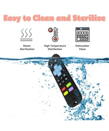 0-12 Months BPA-Free Silicone Baby Teething Toys | Calming Sets & Cake Stuff | Dishwasher Safe & Durable - Yinger Moyawanju (Black) - Buy Online on GoSupps.com