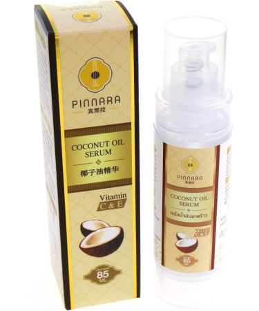 PINNARA Coconut Oil Serum Vitamin C & E for Face Hands Body and Hair 85ml by Tuki Naturals - Buy Online on GoSupps.com
