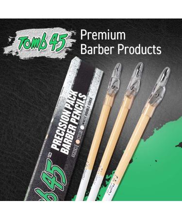 Tomb45 Barber Pencil Precision 3-Pack: Professional Quality for Sharp and Accurate Hairlines - Buy Online on GoSupps.com