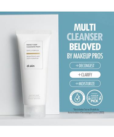 Perfect Deep Gentle Face Wash Foam | Hydrating Cleanser with 6 Types of Hyaluronic Acid | Moisturizing Facial Cleanser for Radiant Skin (5.07 fl oz - Buy Online on GoSupps.com