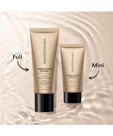 bareMinerals Complexion Rescue Tinted Moisturizer SPF 30 - Hydrating Vegan Skin Tint with Hyaluronic Acid 020 Mahogany - International Shipping Available - Buy Online on GoSupps.com