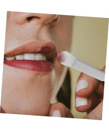 MAGICLULU 3 Sets Lip Brush Makeup Applicator Lipstick Lip Applicator Lip Gloss Applicator Makeup Eyeshadow Silicone Lip Scrubber Disposable Makeup Clean Lip Balm Miss White - Buy Online on GoSupps.com