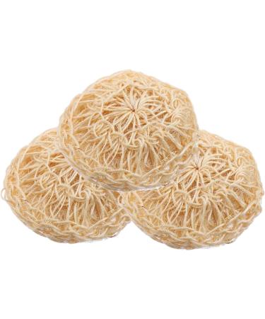 Buy Housoutil 6 Pcs Natural Bath Ball Loofah Pad Sponges - Exfoliating Shower Brush & Body Supplies for a Refreshing Clean - Buy Online on GoSupps.com