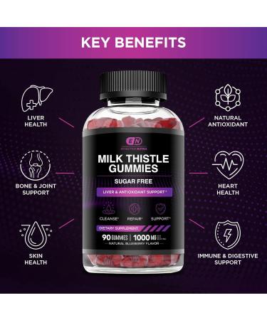 EFFECTIVE NUTRA Creatine Monohydrate Gummies 90ct & Sugar Free Milk Thistle Gummies 90ct - Buy Online on GoSupps.com